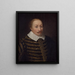 Charles IX 1550-1611 - Ulrika Pasch — framed artwork on a wall