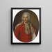 Nils Esbjörnsson Reuterholm 1676-1756 - Ulrika Pasch — framed artwork on a wall