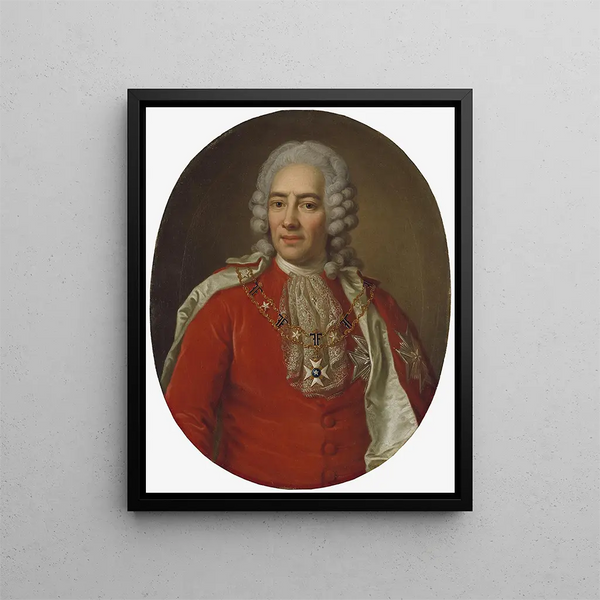 Nils Esbjörnsson Reuterholm 1676-1756 - Ulrika Pasch — framed artwork on a wall