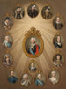Regent Painting of Gustav I and Gustav IV Adolf - Ulrika Pasch — artwork view