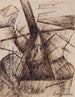 Study for the fusion of a head and a window - Umberto Boccioni — artwork view