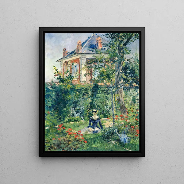 Reproduction of the painting of a Corner of Bellevue Garden - Edouard Manet