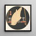 a white spider - It Jakuch — framed artwork on a wall