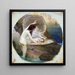 A baby of the waters - Herbert James Draper — framed artwork on a wall