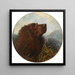 A Sussex Spaniel - George Earl — framed artwork on a wall