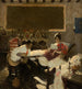 A man singing a serenade to a woman - Dan Content — artwork view