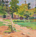 a Summer Garden - Nikolai Semenovich Samokish — artwork view