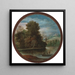 a river landscape - Paul Bril — framed artwork on a wall