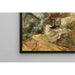 Reproduction of the painting of a Southern landscape with sheep - Marie Egner