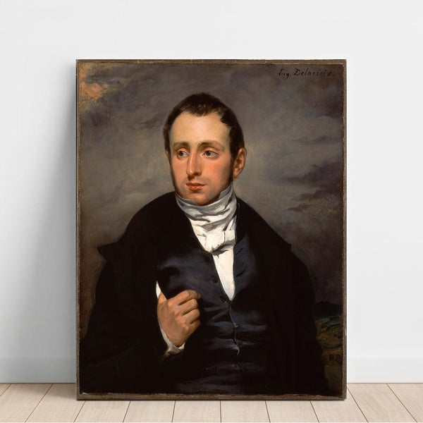 Reproduction of the painting A portrait of Dr. François-Marie Desmaisons - Eugène Delacroix