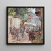 a Bosnian village - Carl Fahringer — framed artwork on a wall