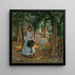 A Celebration in the Park - Ferdinand Dorsch — framed artwork on a wall