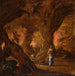 a Witch in a Forest Surrounded by Devils - Jan Jansz Van Buesem — displayed in an interior