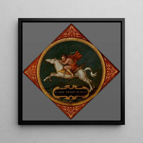 an allegory of passion - Hans Holbein the Younger — wall display of the artwork