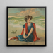 A Dangerous Coast - Campbell Metzger Jacobson — framed artwork on a wall