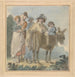 A family of peasants with a donkey - Samuel Shelley — artwork view