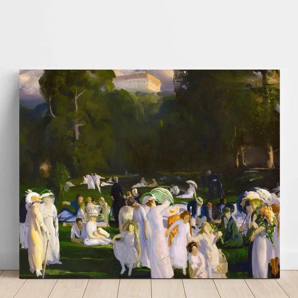 A Day in June - George Bellows — wall display of the artwork