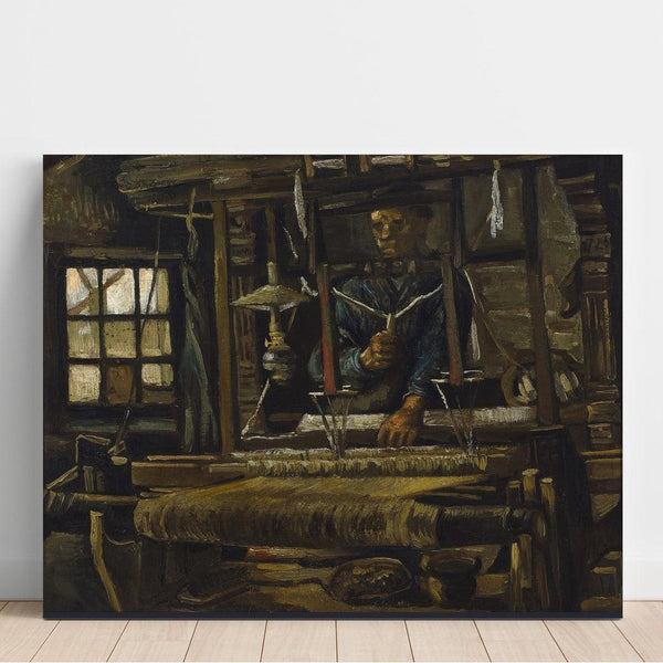Reproduction of the painting A weaver's house - Vincent van Gogh