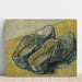 Reproduction of the painting A pair of leather clogs - Vincent Van Gogh
