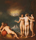 An allegorical scene featuring the Three Graces Aglaia - Cornelis Cornelisz Van Haarlem — artwork view