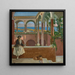 A villa on the Riviera - Sir John Lavery — framed artwork on a wall
