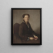 Anna Wallenberg 1838-1910 - Uno Troili — framed artwork on a wall