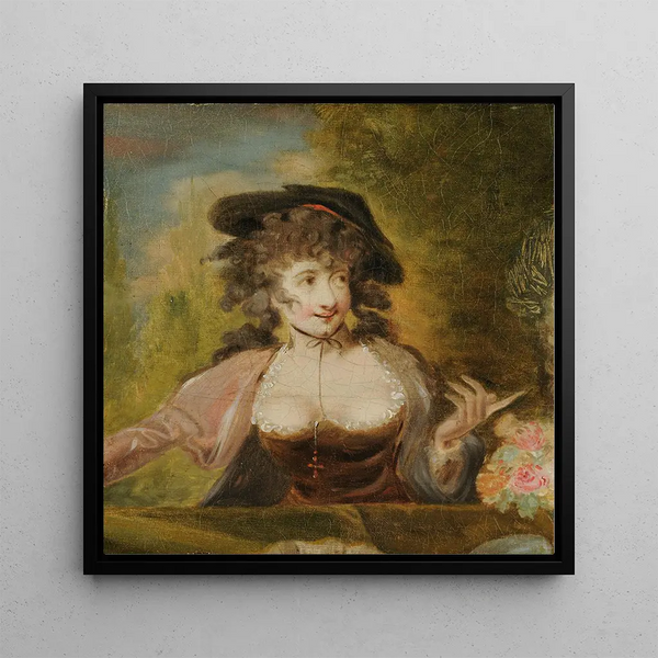 Ursula - Henry Fuseli — framed artwork on a wall