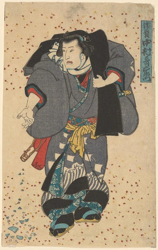 Utagawa Kunisada Toyokuni III - Actor Playing the Role of Nuregami.webp