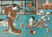 Acteurs dans les rôles de Toriyama Shôsaku et Uba Akishino - Utagawa Kunisada Toyokuni III — artwork view