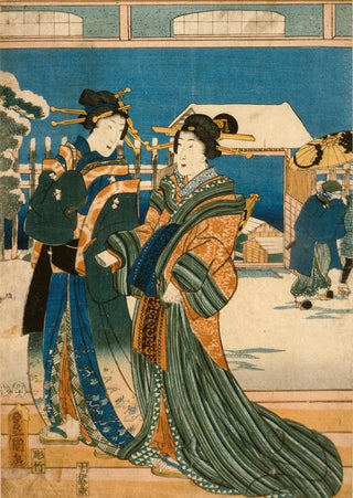 Utagawa Kunisada Toyokuni III - Snow.webp