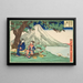 Act Eight Voyage - Utagawa Kuniyoshi — framed artwork on a wall