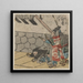 Hyshigi o utsu bushi - Utagawa Kuniyoshi — framed artwork on a wall