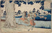 Moriya pursuing Prince Shtoku who disappears into a tree - Utagawa Kuniyoshi — artwork view