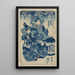 Tamaya uchi Usugumo - Utagawa Kuniyoshi — framed artwork on a wall