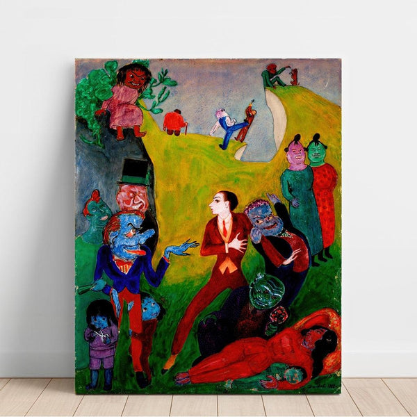 Reproduction of the painting Utan Pardon painting - Nils Dardel
