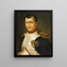 Portrait of Napoleon - Victor Varillaz — framed artwork on a wall