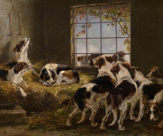 A pack of dogs - Vincent de Witte — artwork view