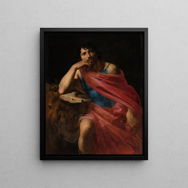 Samson - Valentin de Boulogne — framed artwork on a wall