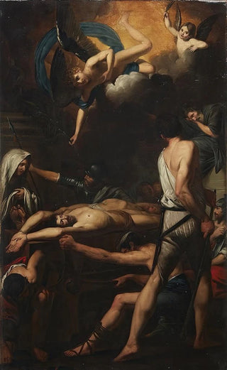 Valentin de Boulogne - tude pour Le Martyre de Saint Procs et Saint Martinien.webp
