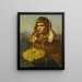 Fresh Flowers of the Country - Valentine Cameron Prinsep — framed artwork on a wall