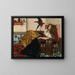 La légende du perroquet - Valentine Cameron Prinsep — framed artwork on a wall