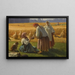 La Moisson - Valerian Konstantinovich Kamenev — framed artwork on a wall