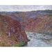 Reproduction of the painting Vallée de la Creuse (gris jour) - Claude Monet