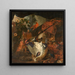 Vanité Painting - Jan Baptist Boel — framed artwork on a wall