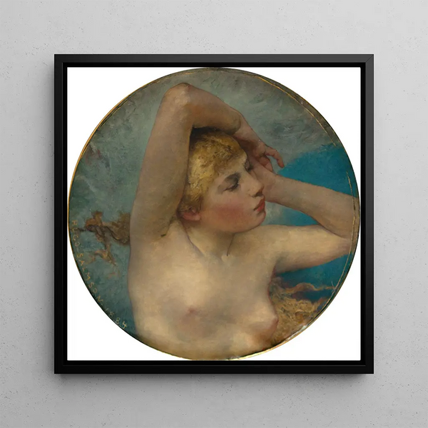 Steam Painting - Hugo Salmson — framed artwork on a wall