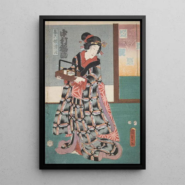Azuma nishikie Pl02 - Various Artists — framed artwork on a wall