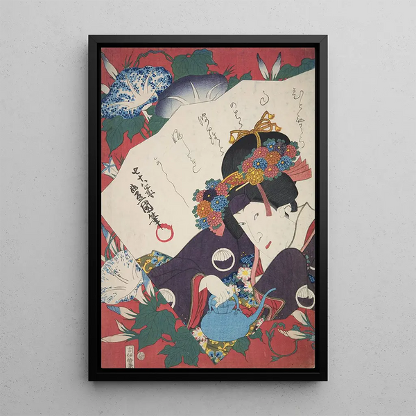 Azuma nishikie Pl09 - Various Artists — framed artwork on a wall