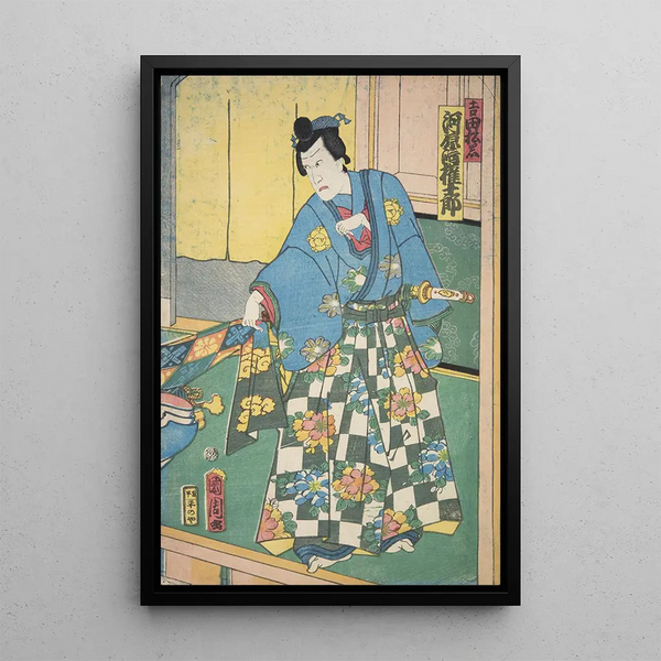 Azuma nishikie Pl28 - Various Artists — framed artwork on a wall