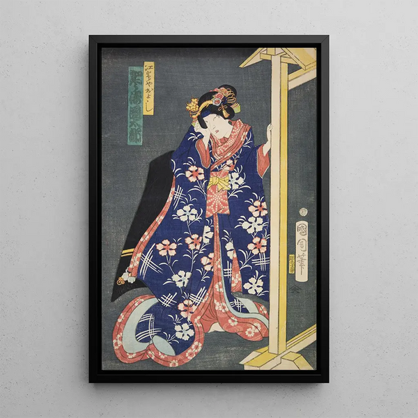 Azuma Nishikie Painting Pl71 - Various Artists — framed artwork on a wall