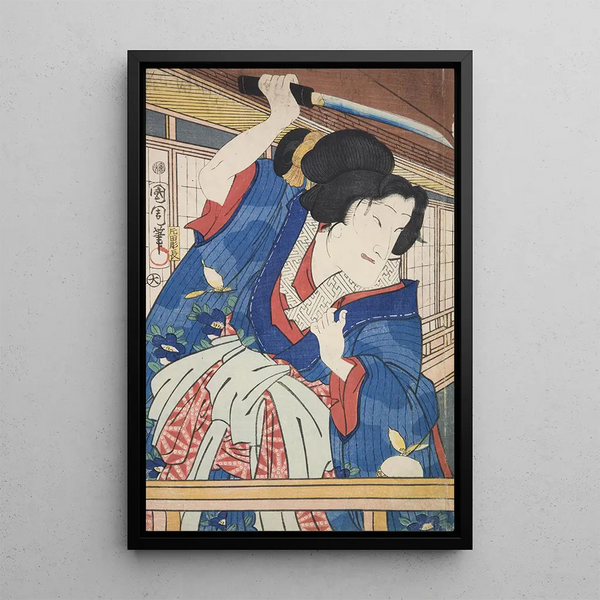 Azuma nishikie Pl83 - Various Artists — framed artwork on a wall